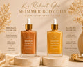 Shimmer body oil