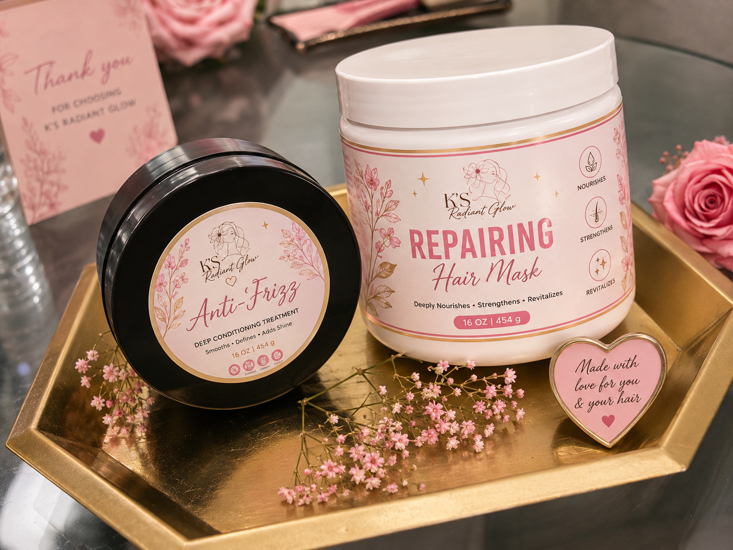 Anti-Frizz & Repair Hair Care Duo
